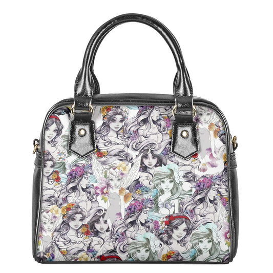 Floral Princess Bowler Bag