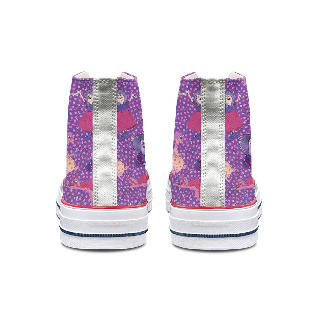 Mad Madam High Top Canvas Shoes