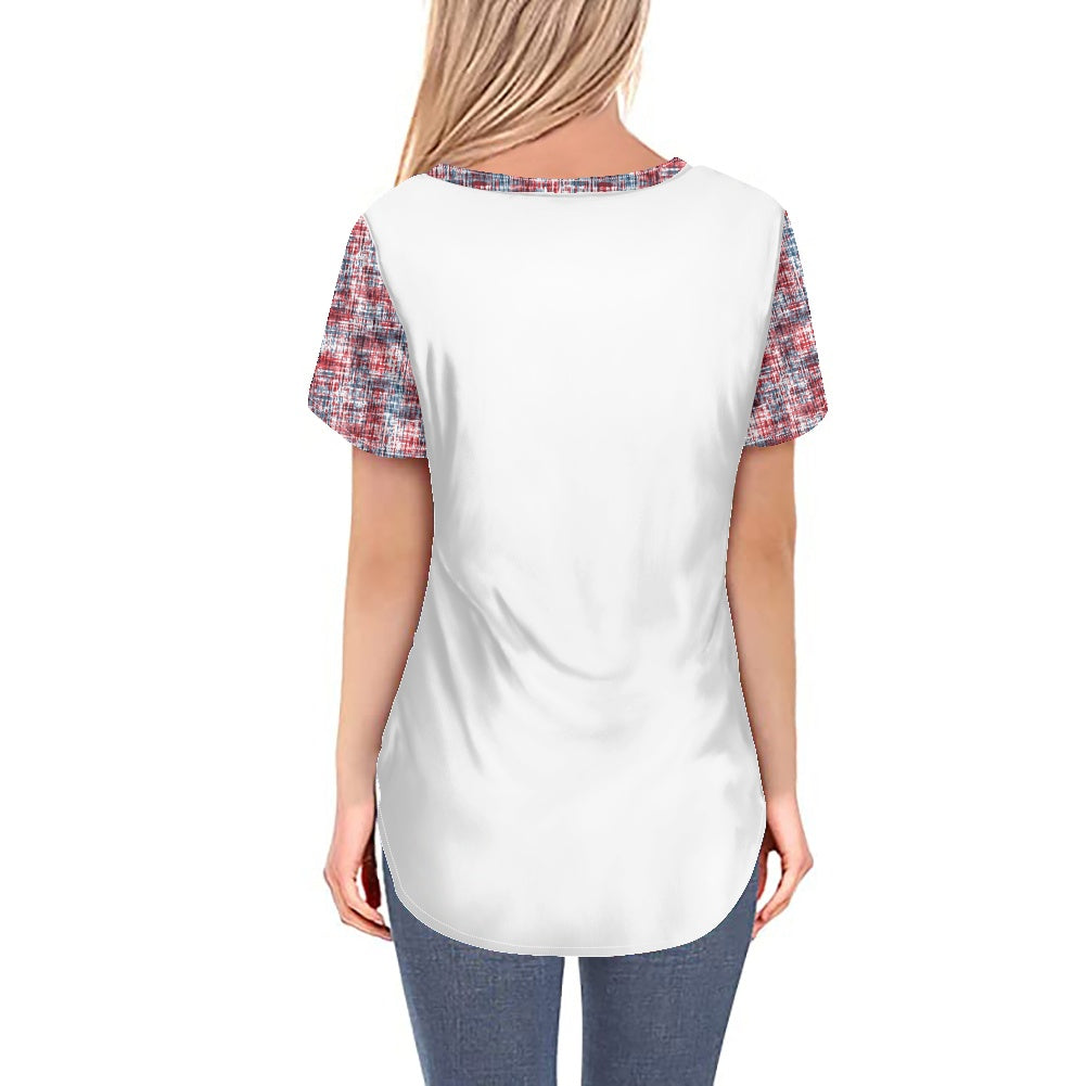 Reba/Dolly Women's V-neck Top