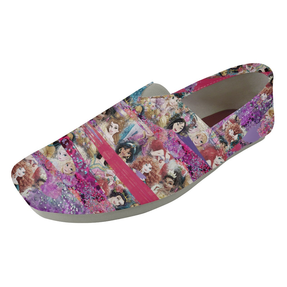 Princess Brush Slip On Toms