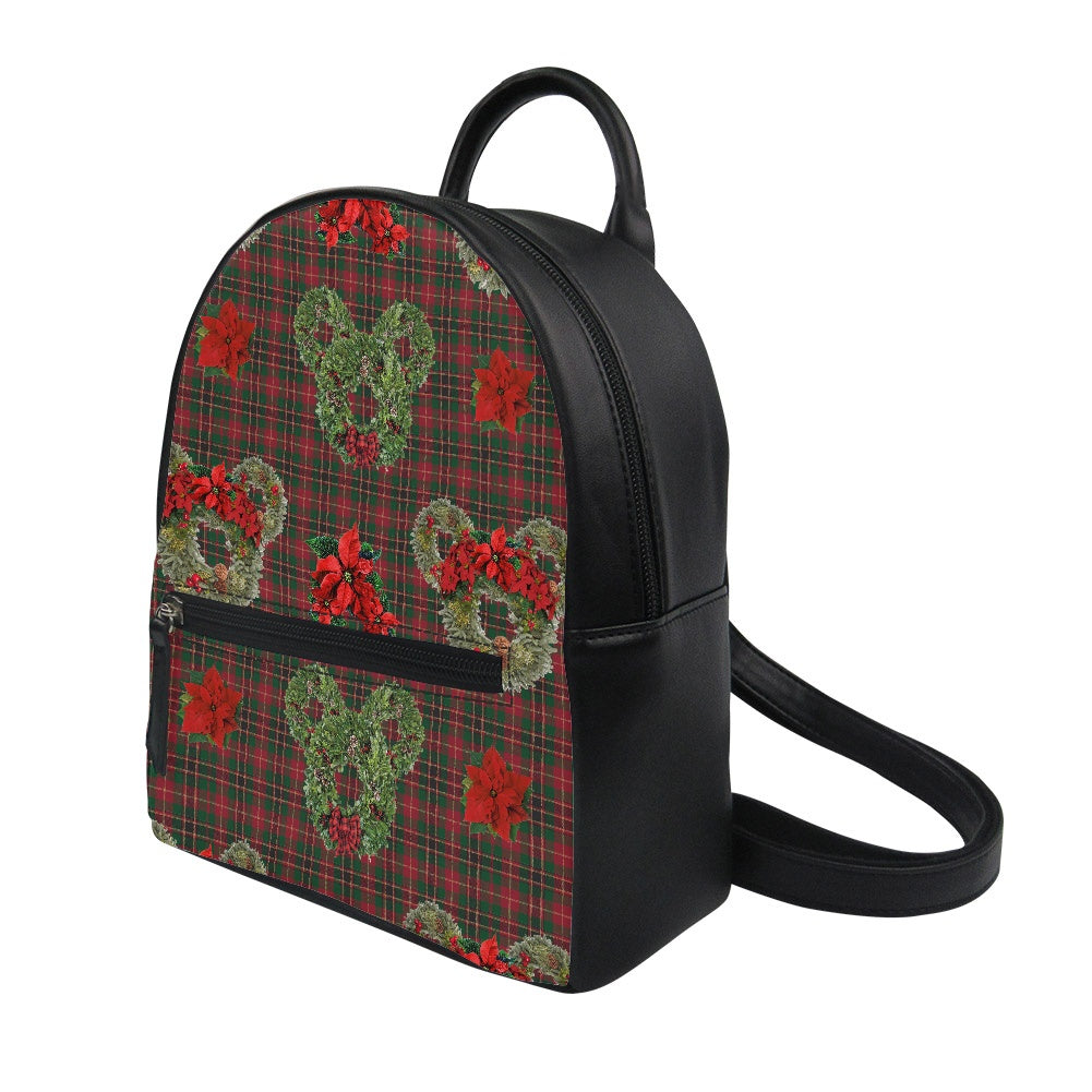 Christmas Wreaths Small Backpack