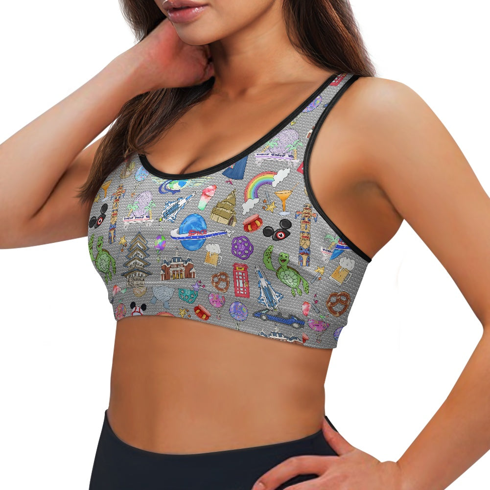 World Showcase Women's Sports Vest