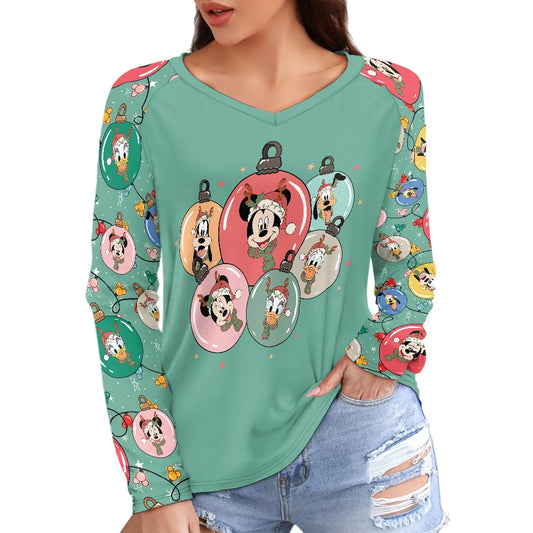 Ornament Pals Long sleeve loose T-shirt