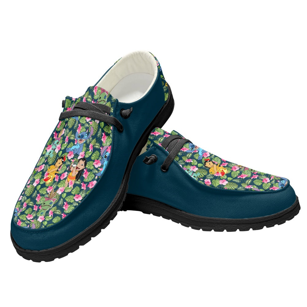 Hawaiian Alien Men's Lace Up Loafers