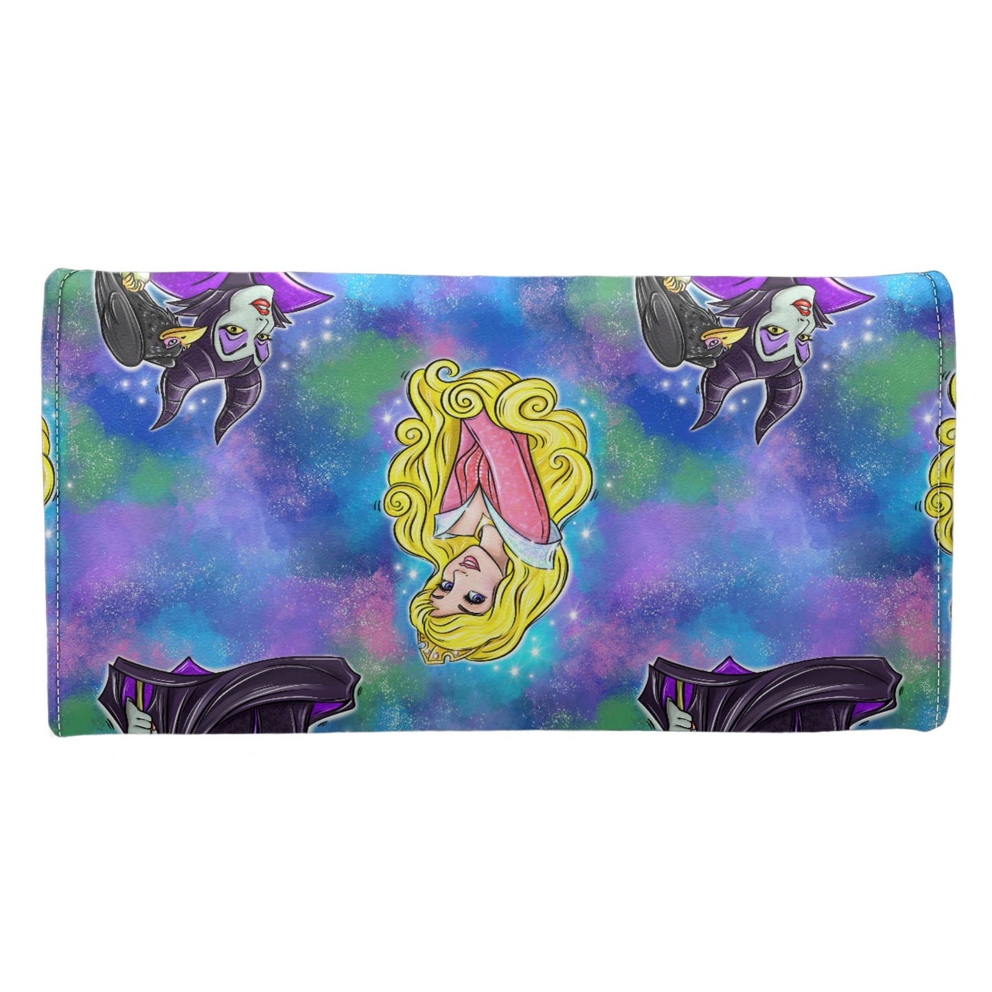 Sleepy Princess Long Folding Wallet