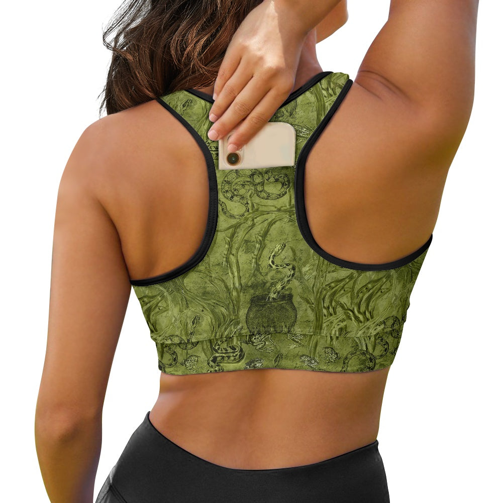 Green Swamp Women's Sports Vest
