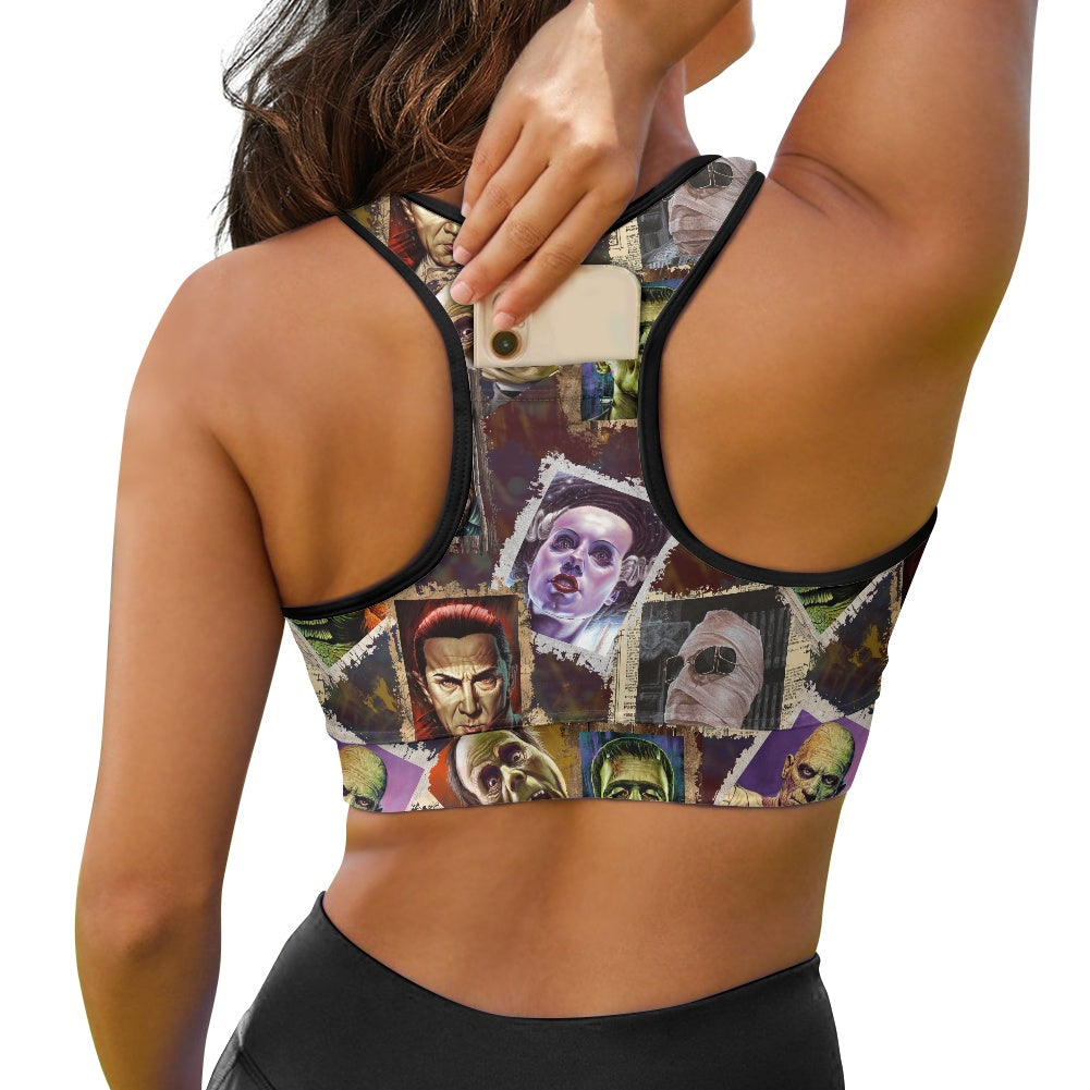 Movie Monsters Women's Sports Vest