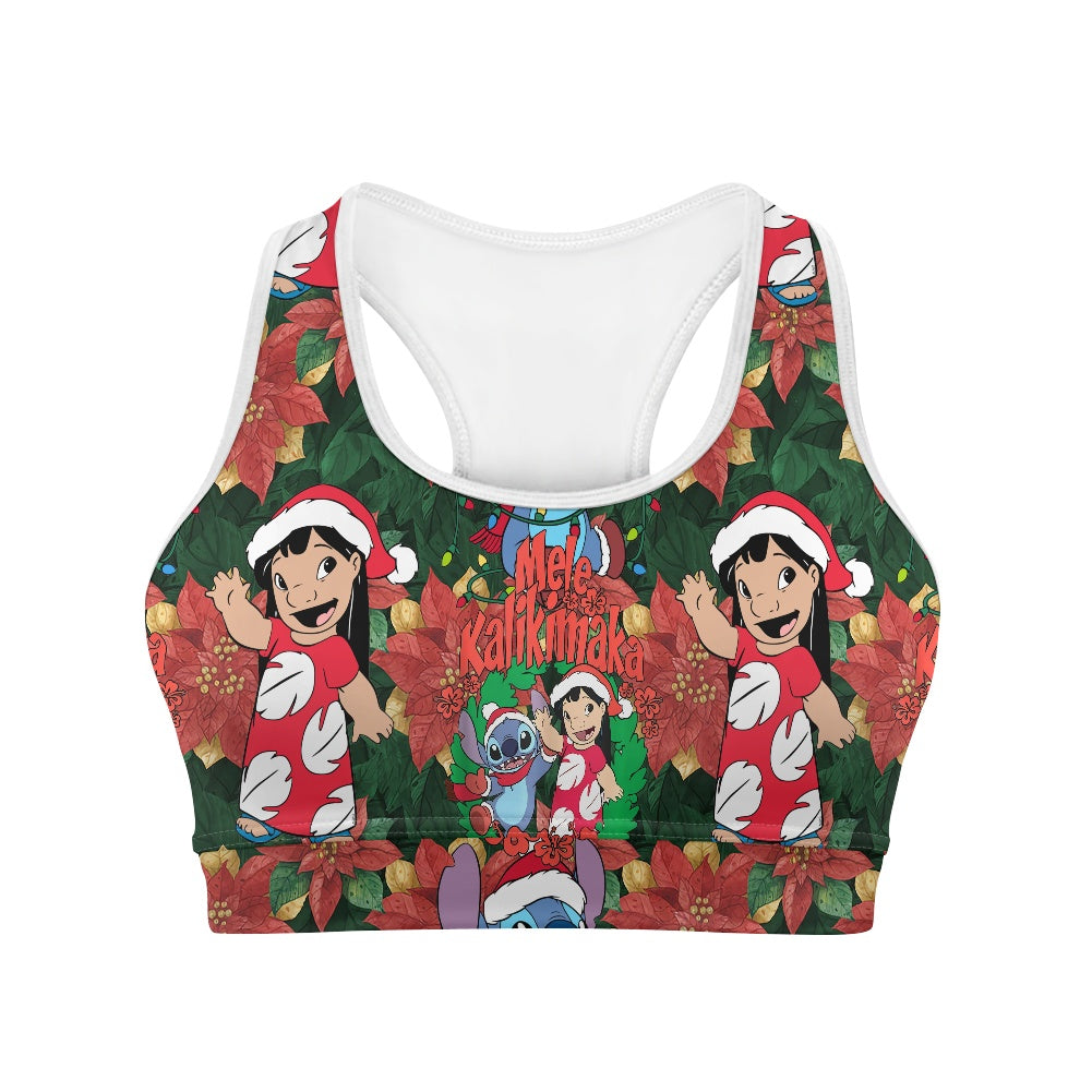 Hawaiian Christmas Women's Sports Vest