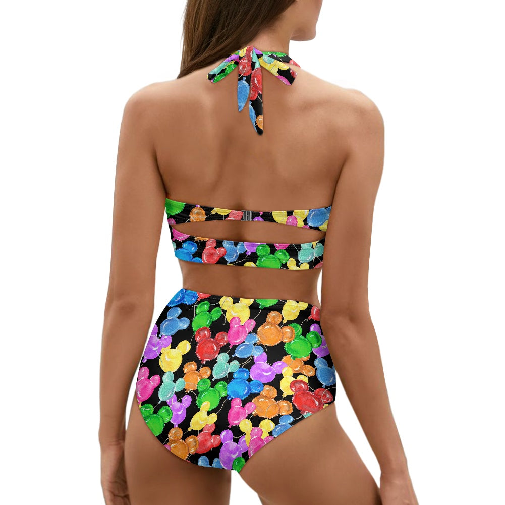 Mouse Balloons Two-piece Swimsuit