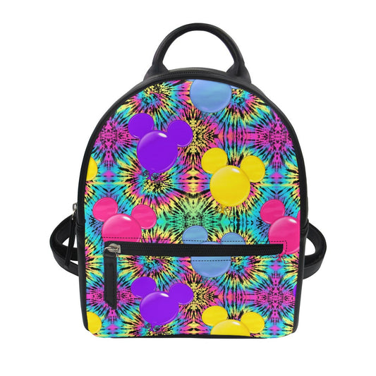 Tie Dye Mouse Small Backpack