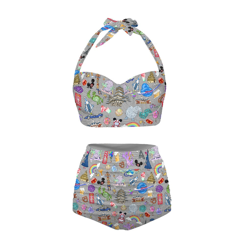 World Showcase Two-piece Swimsuit