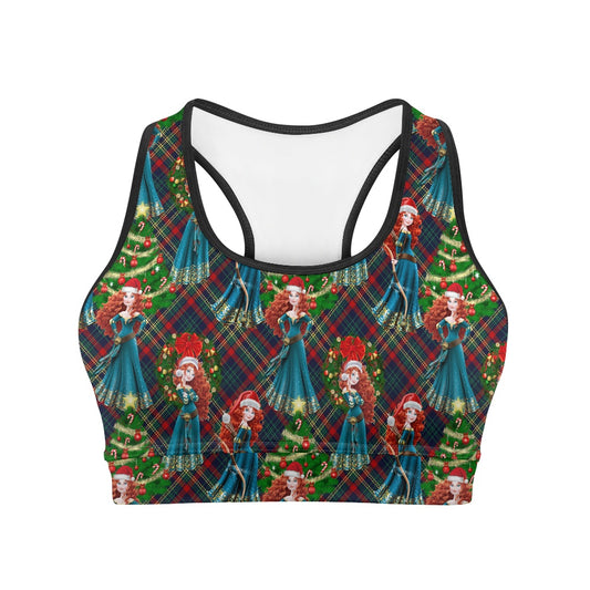 Scottish Christmas Women's Sports Vest