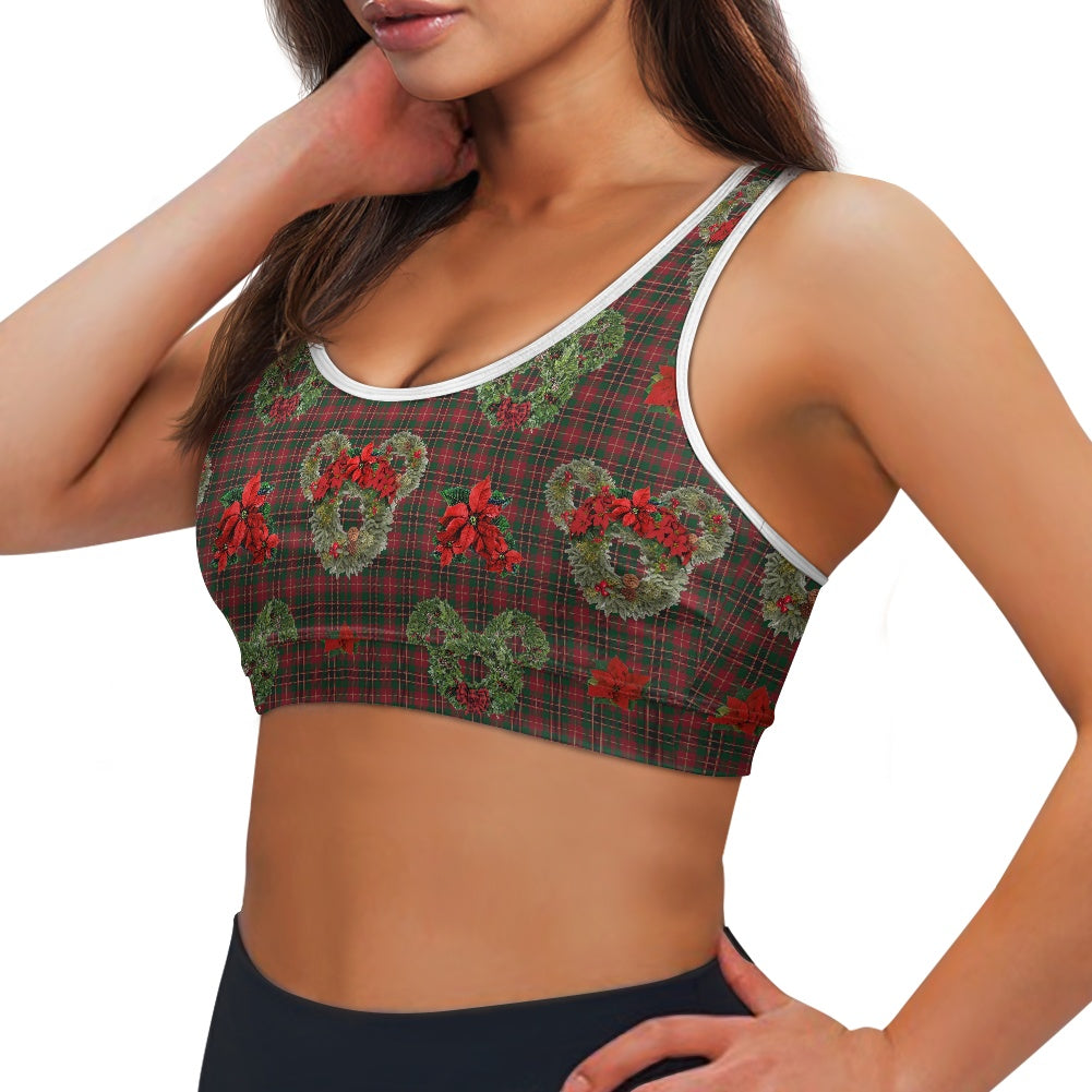 Christmas Wreaths Women's Sports Vest