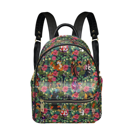 Tropical Male Villains Casual Backpack for women