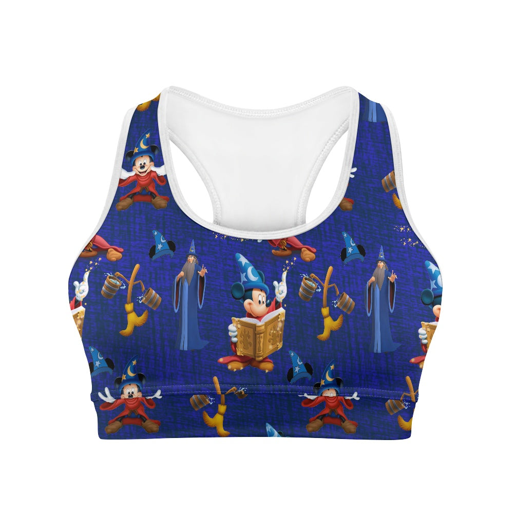 Mouse Sorcerer Women's Sports Vest