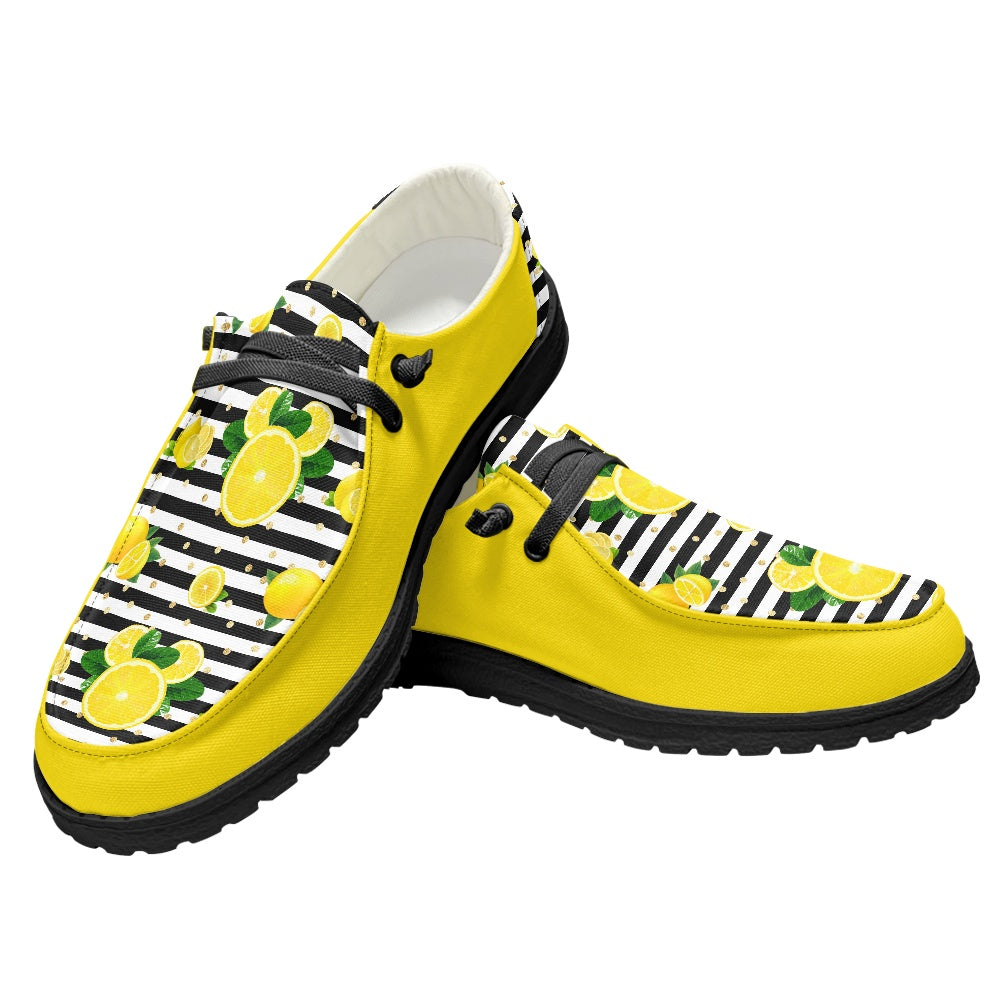 Lemon Squeezie Men's Lace Up Loafers