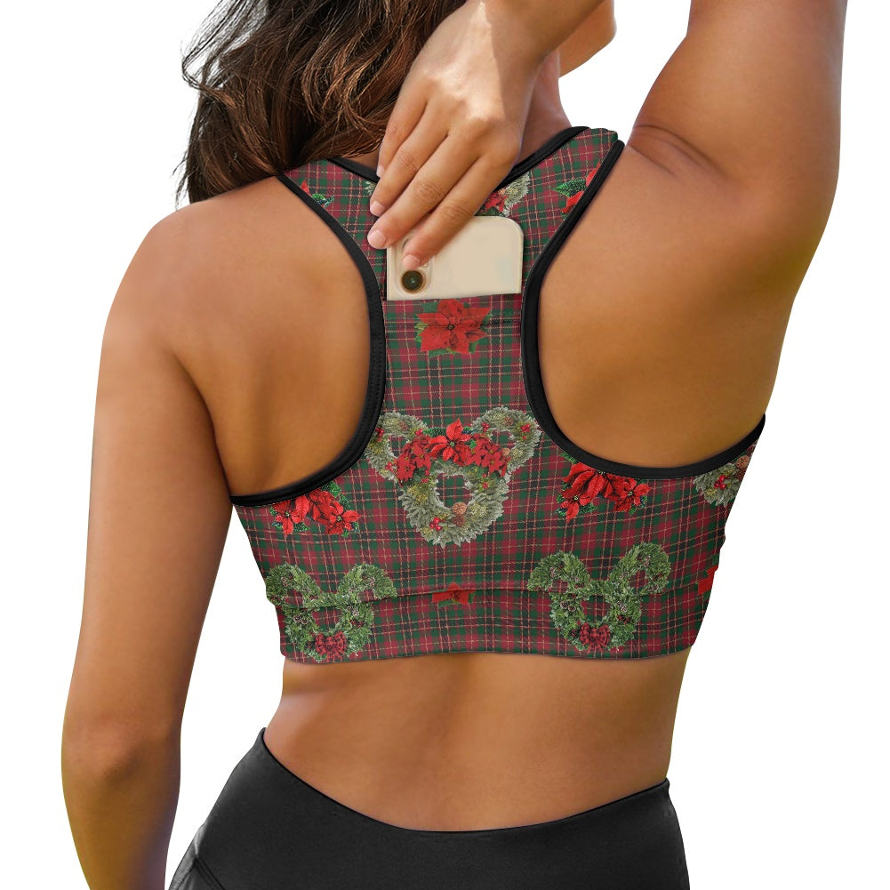 Christmas Wreaths Women's Sports Vest