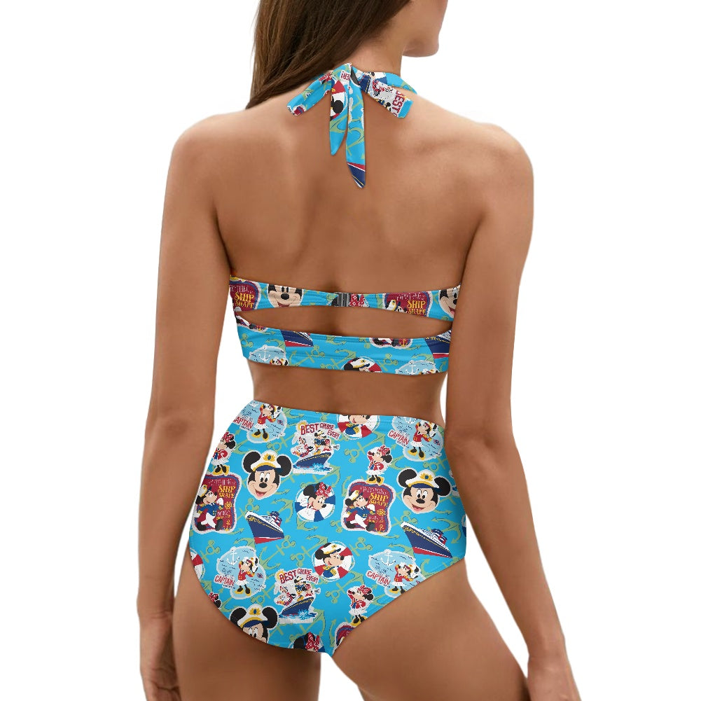 Cruise Mouse Two-piece Swimsuit