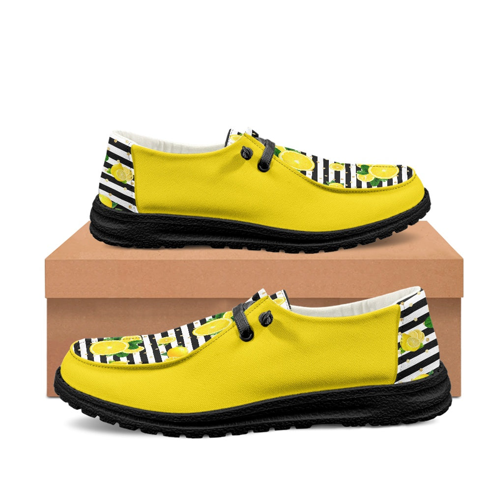 Lemon Squeezie Men's Lace Up Loafers