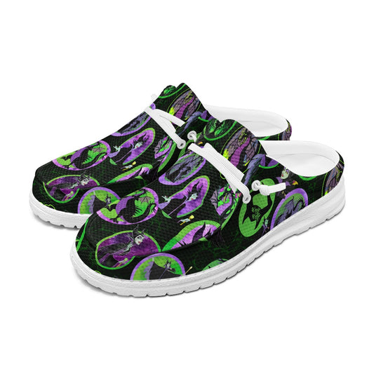 Evil Fairy Flames MESH DUDE SHOES