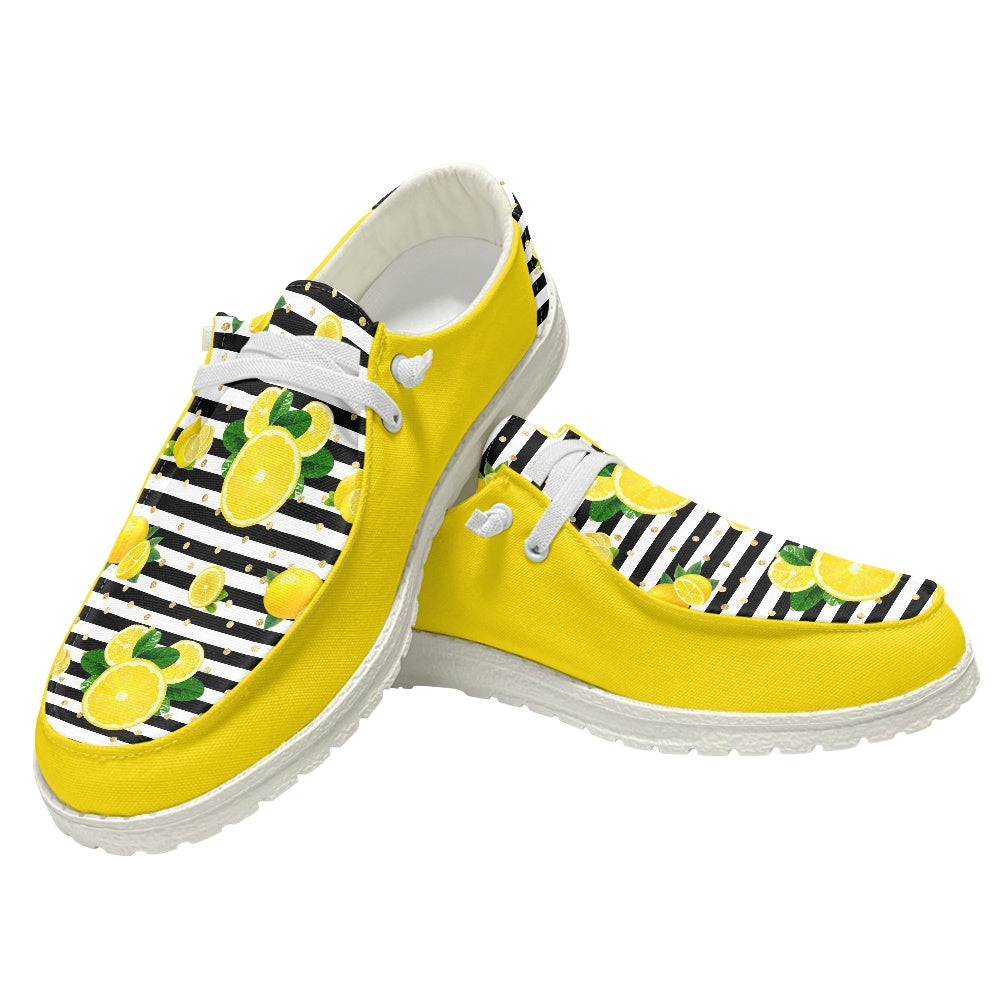 Lemon Squeezie Men's Lace Up Loafers