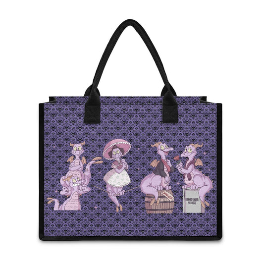 Purple Dragon HM Wallpaper Tote bag(Double-sided Print )