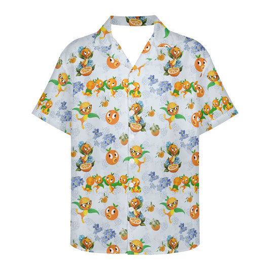 Classic Orange Bird Hawaiian shirt