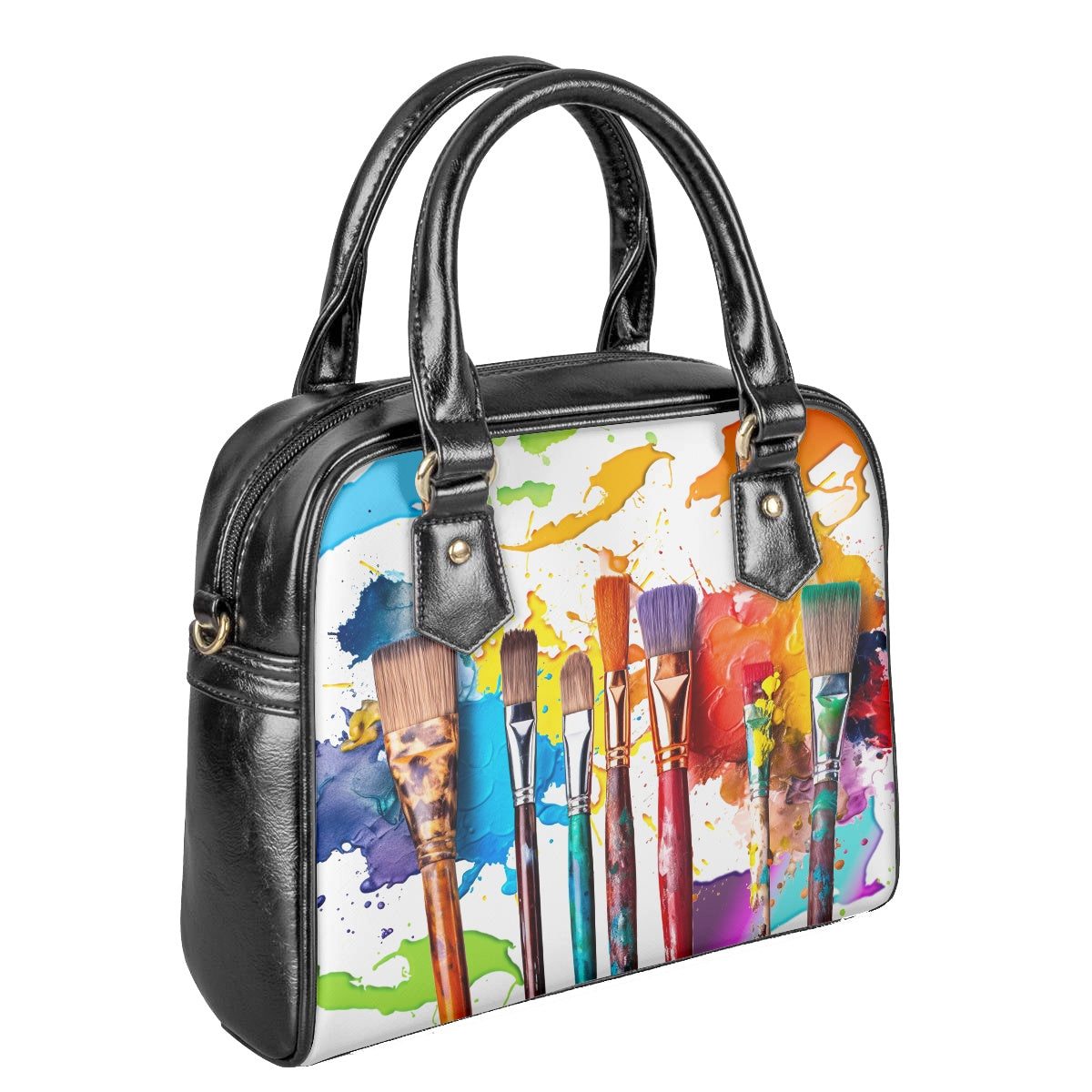 Paint Brushes Bowler Bag