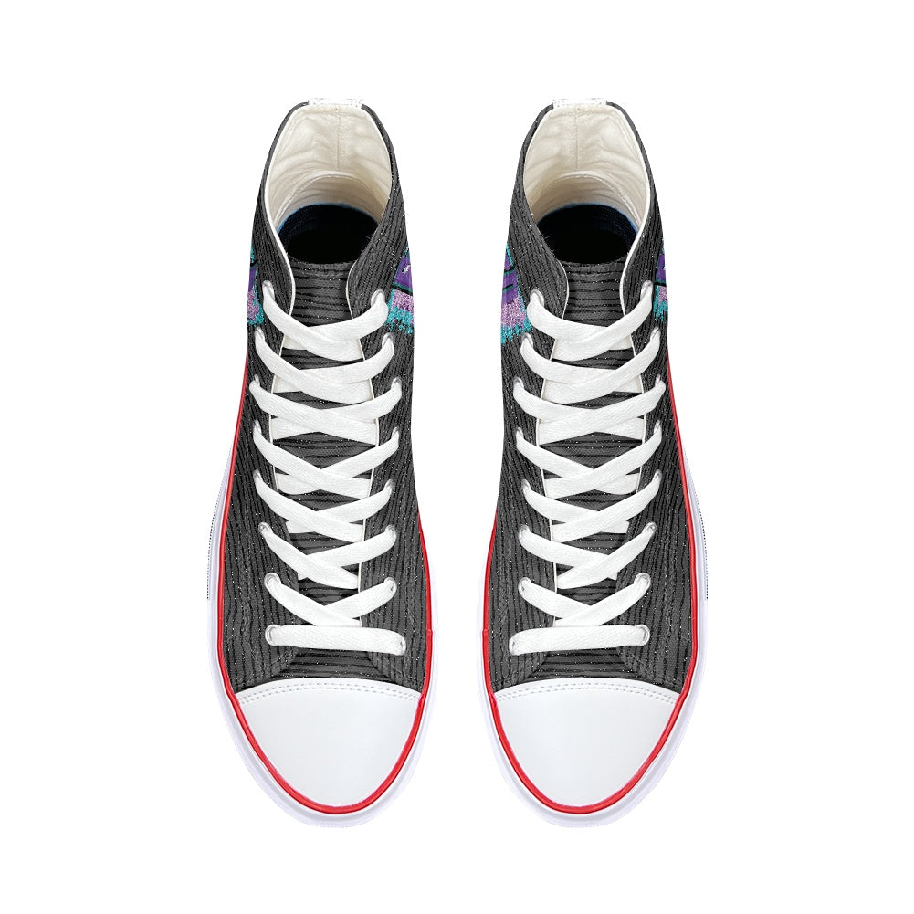 HM Foolish Mortal High Top Canvas Shoes