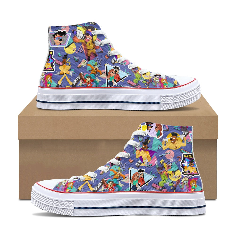 Powerline High Top Canvas Shoes