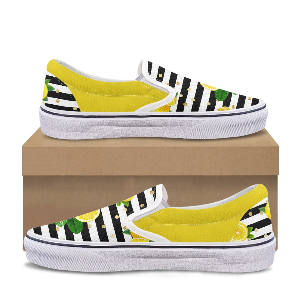 Lemon Squeezie Pedal canvas shoes for Adult