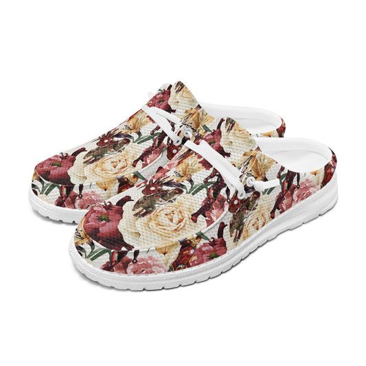 Floral Iron MESH DUDE SHOES