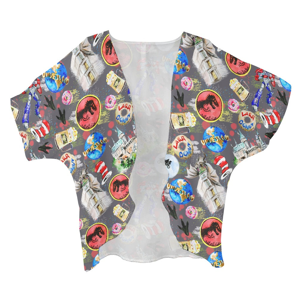 Universal Women's cardigan chiffon shirt