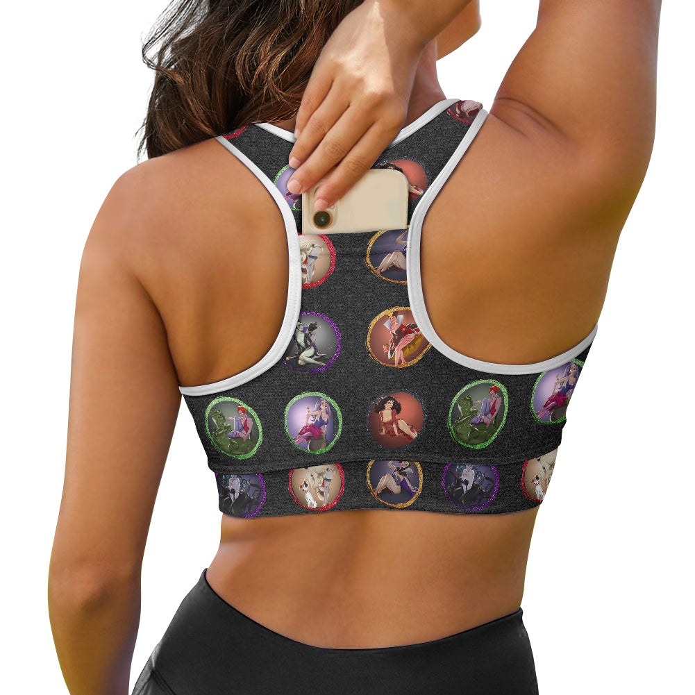 Villain Babes Women's Sports Vest