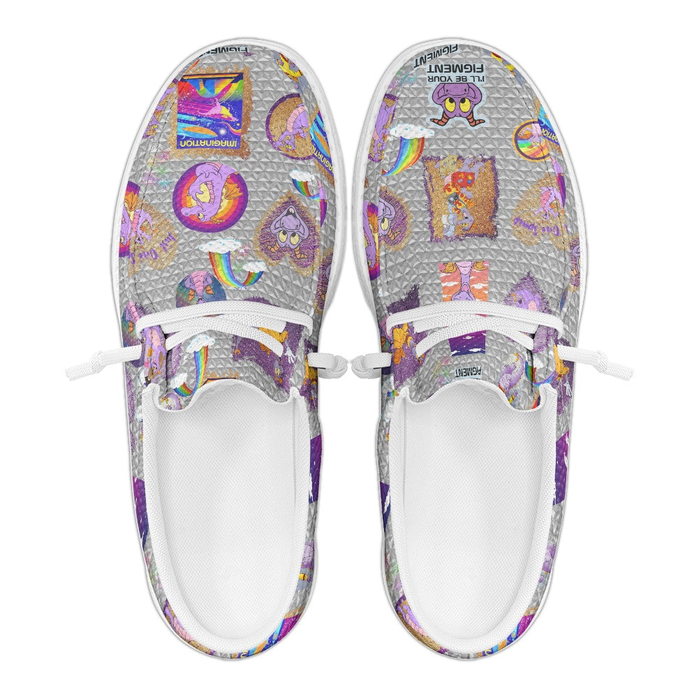 Purple Dragon MESH DUDE SHOES