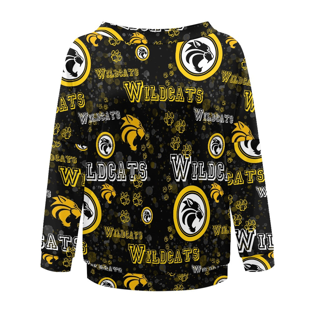 Wildcats Women's one-shoulder top