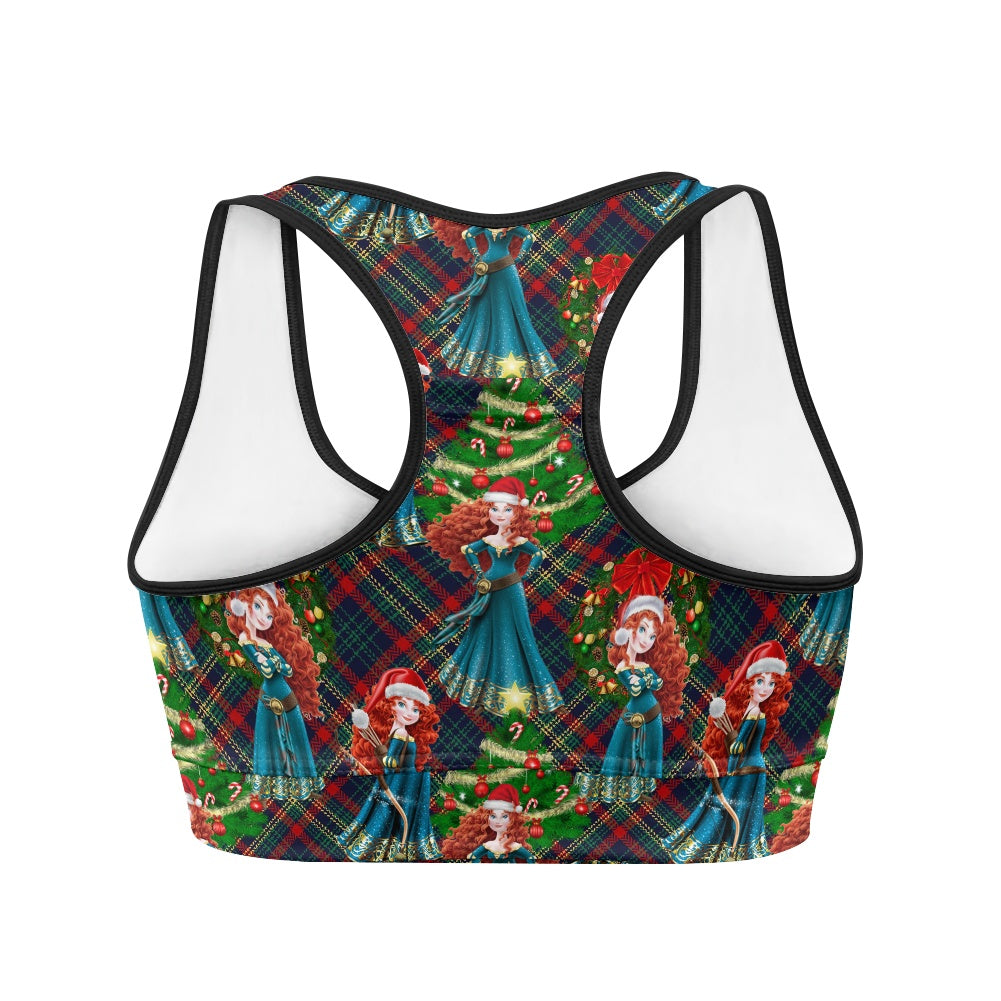 Scottish Christmas Women's Sports Vest