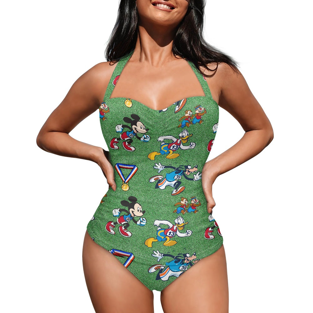 Medal Run Strappy one piece