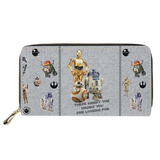 Droids PU wallet (nylon zipper)