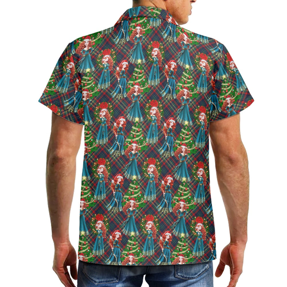 Scottish Christmas Hawaiian shirt