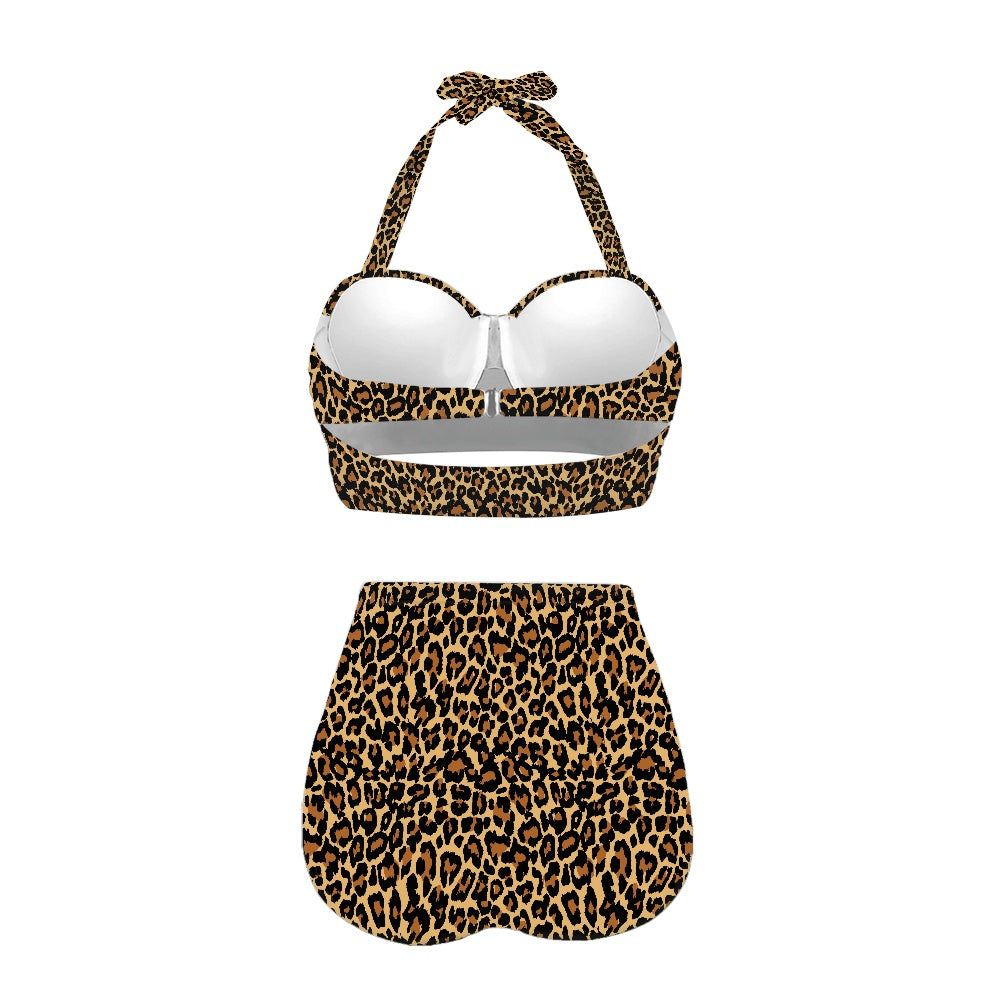 Cheetah Two-piece Swimsuit