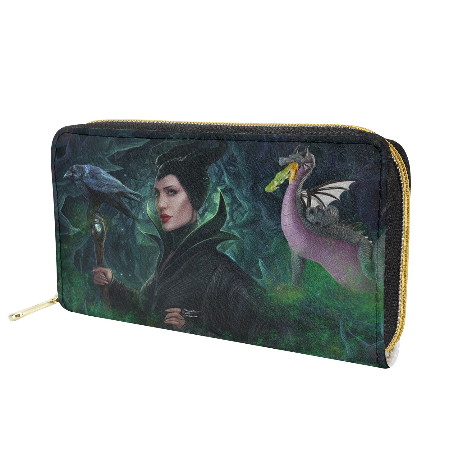 Evil Fairy Mist PU wallet (nylon zipper)