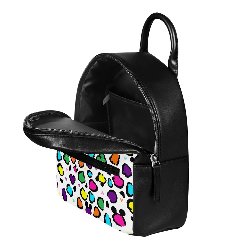 Neon Spots Small Backpack