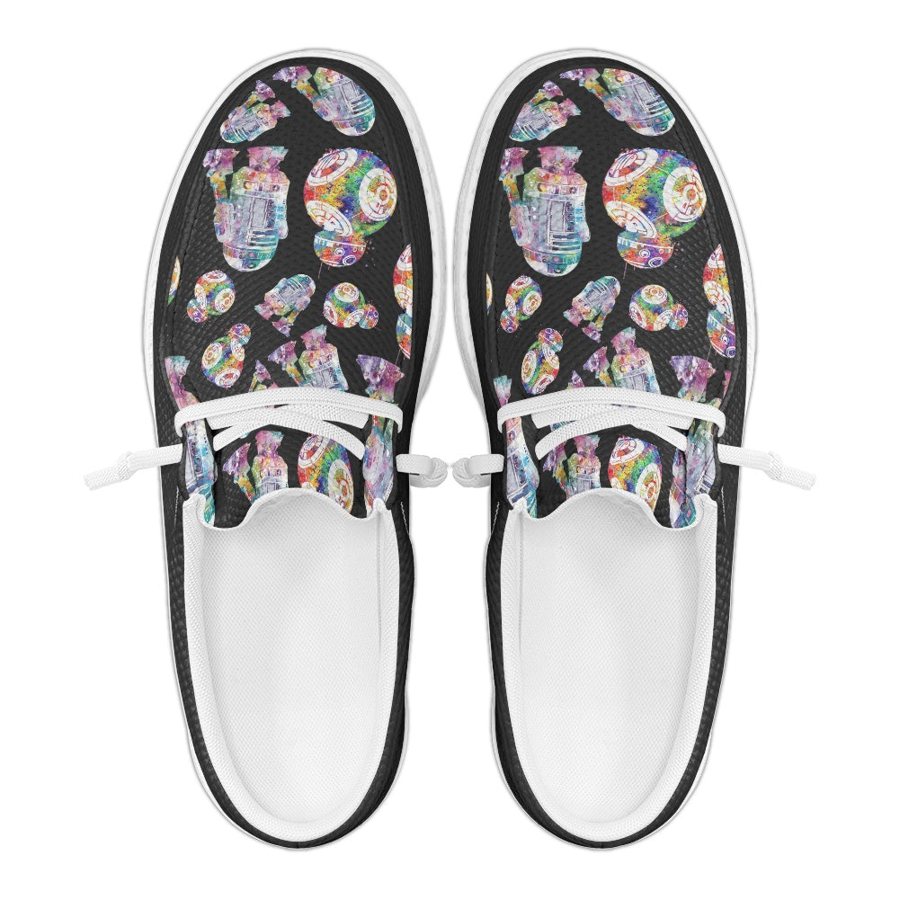 Rainbow Droids MESH DUDE SHOES