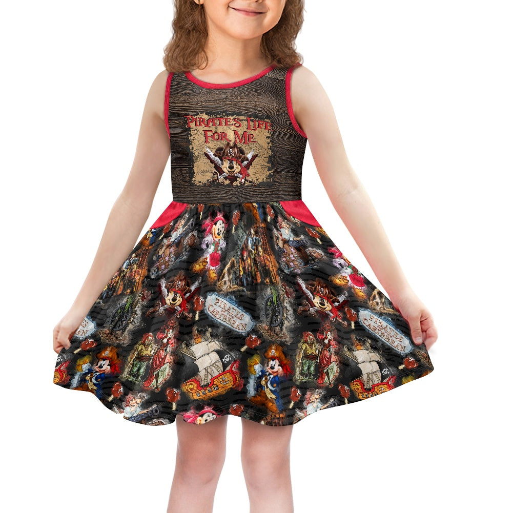 Pirates Life Girl's dress with pockets