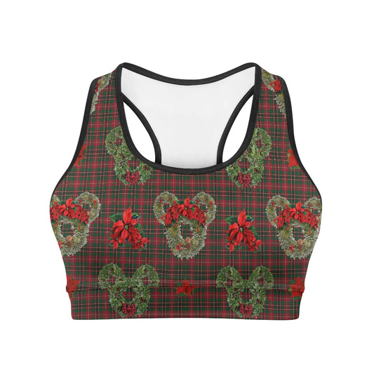 Christmas Wreaths Women's Sports Vest