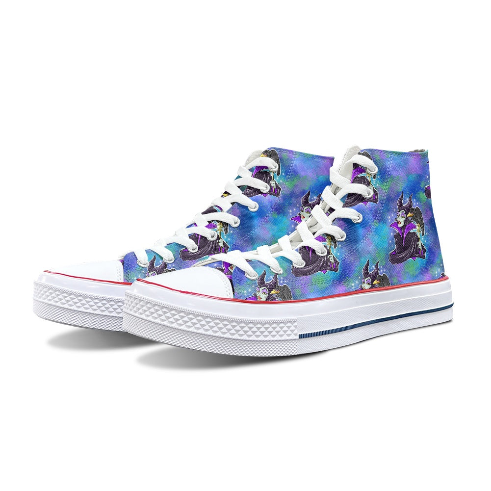 Evil Fairy High Top Canvas Shoes