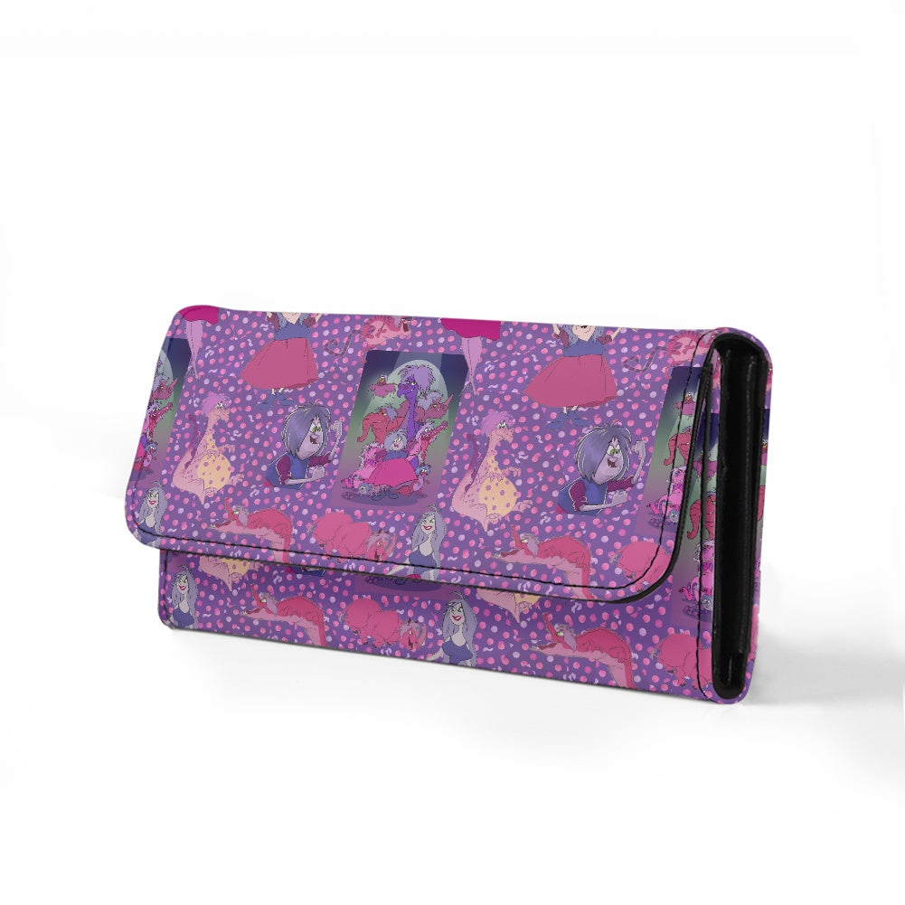 Mad Madam Long Folding Wallet