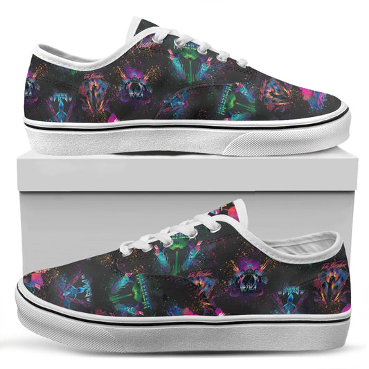 Evil Rocks Canvas  Skate Shoes