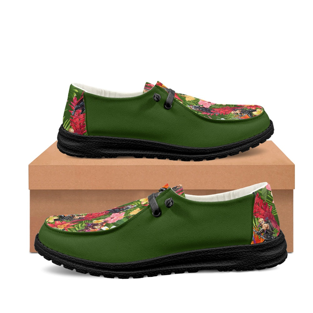 Tropical Heroes Men's Lace Up Loafers